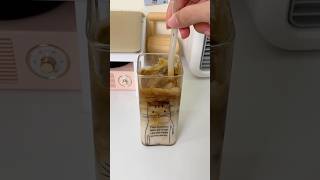 making dalgona coffee with me ☕️ food drinks foodlover foodie shorts dalgonacoffee [upl. by Anahsit]