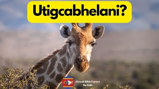 Utigcabhelani Lesson from Proverbs 1812  Siswati Bible Corner for Kids Swazi Youtuber [upl. by Anaillil271]