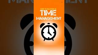 Time Managenment Techniques in 1 Minute  Quick and Effective Tips 🔥 shorts [upl. by Akemyt]