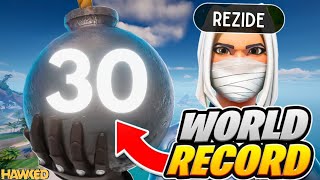 30 KILLS WORLD RECORD HAWKED  SOLO VS SQUADS🥇 [upl. by Aekahs]