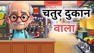 चतुर दुकान वाला ll chatur dukan wala ll Hindi cartoon kahani ll dukandar ki kahani ll [upl. by Carin299]