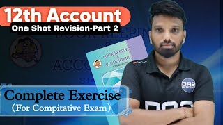 12th Account  one shot lecture  junior accountant assistant Mcq  board 2025  da2 academy mseb [upl. by Malcah]