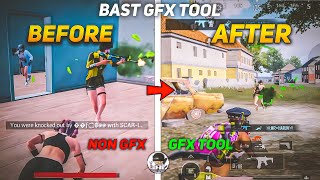 BEST GFX TOOL FOR BGMI UPDATE 34PUBG 60 FPS UNLOCK MORE HEADSHOT ☑️🔥 [upl. by Aineval]