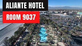 Las Vegas Aliante Casino Spa and Hotel Room 9037 Tour [upl. by Melan]