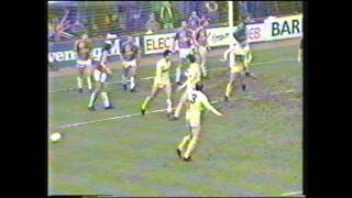 Aston Villa 1 Leeds Utd 2  League Div 2  12th March 1988 [upl. by Merrell]