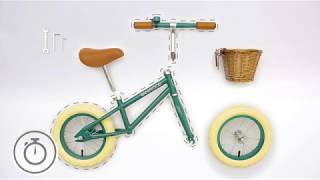 Banwood FIRST GO Balance Bike Assembly Instructions [upl. by Anielram]