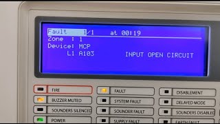 How To Solve Input Open Circuit fault Honeywell fire alarm system panel firealarmsystem [upl. by Etnud619]