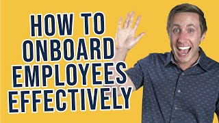 How To Onboard Employees Orientation Checklist [upl. by Shelburne]