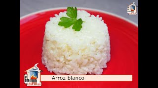 Cómo hacer arroz blanco suelto y sabroso [upl. by Mccormick848]