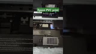 Epson pvc print ytshorts epson pvcprinting soumyastudio printing tech [upl. by Nel]