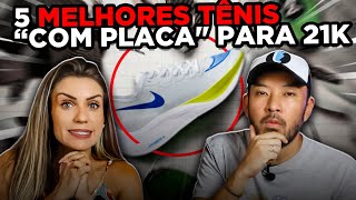 TOP 5 MELHORES TÊNIS para MEIA MARATONA com placa [upl. by Krefetz]