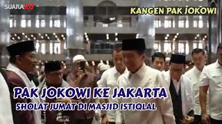 Pak Jokowi ke Jakarta mau nengok cucu [upl. by Eanert]