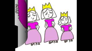 CUENTO INFANTIL Las tres princesas la yaya mollitas y el personaje encantado [upl. by Snave433]