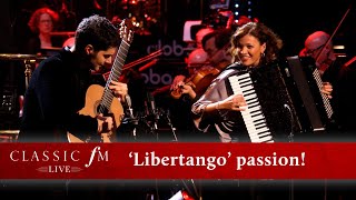 Fiery Piazzolla ‘Libertango’ – Miloš Karadaglić and Ksenija Sidorova  Classic FM Live [upl. by Oyr537]