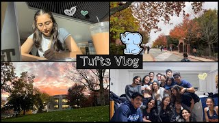 Tufts University Vlog freshman fall 🍂 [upl. by Maccarthy771]