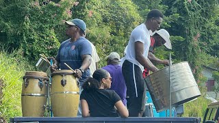 How Grenada 🇬🇩 welcomes 2024  Auld Lang SyneThe New Year’s Anthem played on Steelpan [upl. by Bonine]