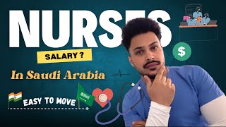 INDIAN NURSES SALARY IN SAUDI  HUGE PLANS ON HEALTHCARE [upl. by Barnett]