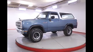 1979 Dodge Ramcharger [upl. by Amorita]