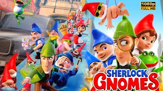 Sherlock Gnomes 2018 Movie  Animation Comedy  Johnny Depp Emily  Full Movie Review amp Facts [upl. by Elleniad839]