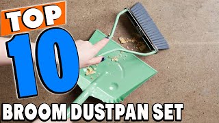 Top 10 Best Broom Dustpan Sets Review In 2024 [upl. by Oniuqa]