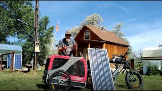 Solar Ebike and Camper Recharge While You Ride and Camp [upl. by Neehsuan]