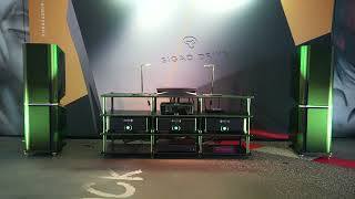 Kudos Titan 808 Loudspeakers SIGAO DRIVE  Linn  Chord Ultima 5  MotorWorld Munich 2024 [upl. by Ecallaw]