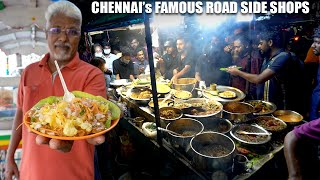 Chennais Famous தள்ளு வண்டி கடை Hunt 😋  Semma Taste 👌 [upl. by Ahsinyd]