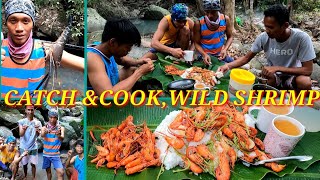 CATCHING SHRIMP HIPONG GUBAT O PANG UYANG  Catch N Cook [upl. by Anoo]