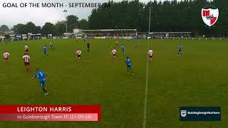 Goal of the Month September 24 Winner  Leighton Harris [upl. by Neddie]