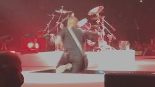 METALLICA  JAMES ACCIDENT  if you want to live forever first you must fall  AMSTERDAM 2017 [upl. by Atilrep973]