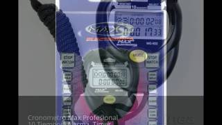 Cronometro Max Profesional 10 Tiempos Alarma Timer [upl. by Hornstein544]