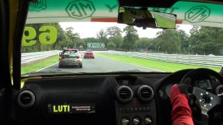 Paul Luti MG Trophy Championship 2014 Oulton Park race 1 [upl. by Isnan]