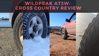 All terrain snow tires Falken Wildpeak AT3W Review [upl. by Aranahs]