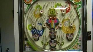 SANYO Comet II Vintage Pachinko Machine DARUMA [upl. by Pearson]