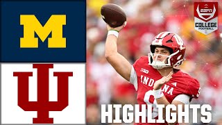 Michigan Wolverines vs Indiana Hoosiers  Full Game Highlights  ESPN College Football [upl. by Paulina]