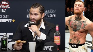 Jorge Masvidal on Conor McGregor quotill f that little guy up hes a midgetquot [upl. by Let]