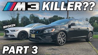 SoI Took My M3 Slaying Volvo To The Drag Strip [upl. by Wilow]