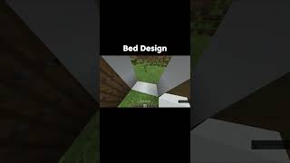 Minecraft Bed Design  minecraft shorts gullugamer trending viral [upl. by Aznarepse923]