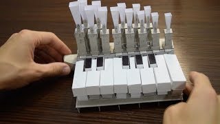 Mini Organ Made From Paper [upl. by Zapot]