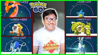 I Powered Up Every of My SHUNDO Pokemon in Pokemon GO [upl. by Malchy534]