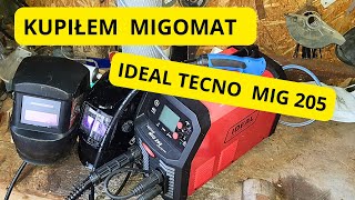 Kupiłem migomat Ideal Tecno Mig 205  Unboxing migomat Ideal [upl. by Marja]