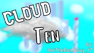 Cloud 10 Tier 10 Obby  By Me [upl. by Alrats]