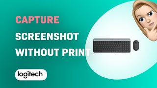 How to Capture a Screenshot Without Print Screen on Logitech MK470 [upl. by Reiners]