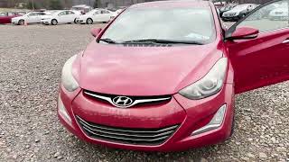 2014 Hyundai Elantra Limited Titled NO RESERVE [upl. by Pavla]