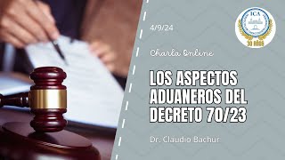 Charla sobre Los aspectos aduaneros del decreto 7023 [upl. by Asiel337]