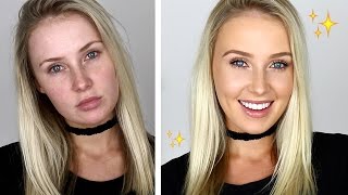 5MINUTE Wake Up amp Strobe to Glow Tutorial  Lauren Curtis [upl. by Adyela]