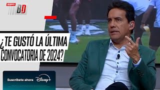 🤨¿QUIÉN FALTÓ EN EL ULTIMO LLAMADO DEL DT  LA ULTIMA CONVOCATORIA DE LORENZO EN 2024 [upl. by Lletnwahs]