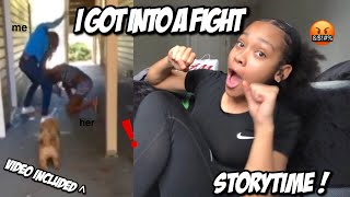 STORYTIME  I GOT INTO A FIGHT 🤬 VIDEO INCLUDED [upl. by Aerdnat818]