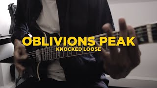 Knocked Loose  Oblivions Peak Guitar Cover [upl. by Mori364]