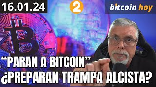 BITCOIN DETENIDO CON PROBABILIDAD DE TRAMPA ALCISTA [upl. by Horner445]